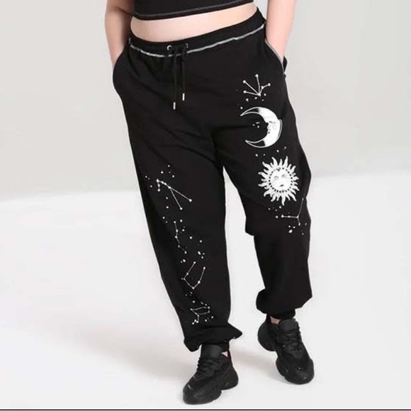 HELL BUNNY SOLARIS JOGGERS 50235 size 4XL - Picture 1 of 8